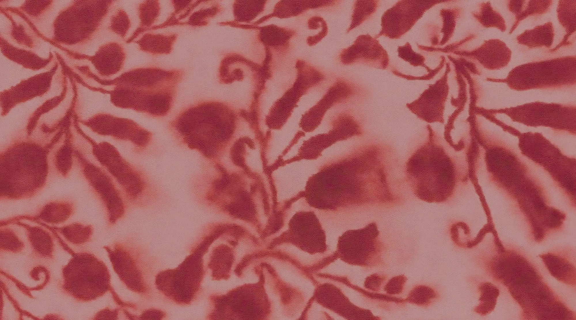 Abstract floral pattern in soft colours symbolising a microbiome ecosystem
